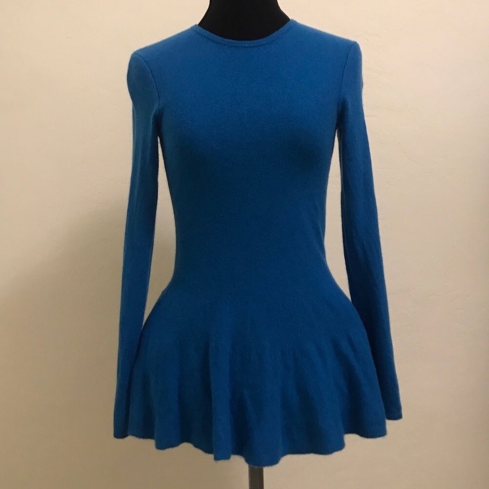 Antonio Melani Peplum Sweater S